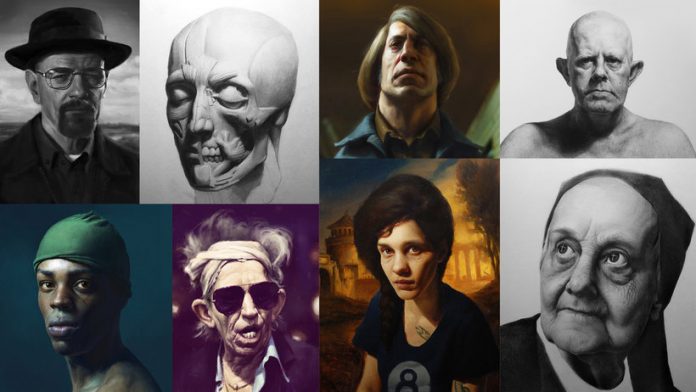 Learn to draw realistic portraits