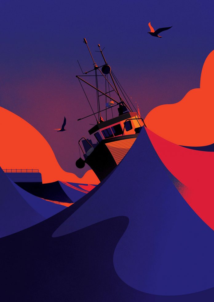 Travel illustrations by Charlie Davis
