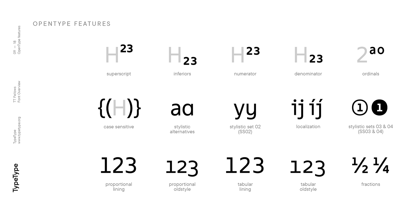 TT Fellows font family by TypeType