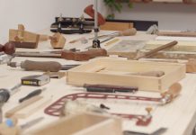 Carpentry Building Furniture with Hand Tools
