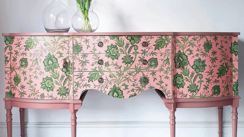 Upcycling Vintage Furniture with Painting Techniques