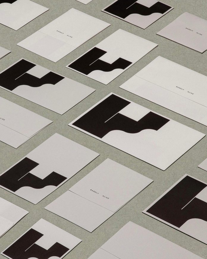 Rarely Alike branding by Han Gao of graphic design studio Workbyworks