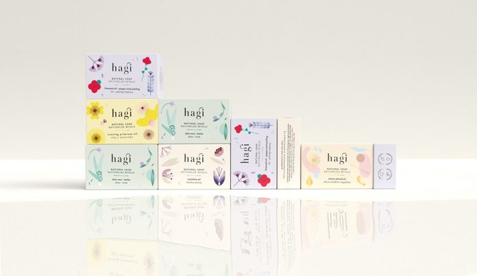 Hagi soaps branding by Podpunkt