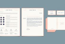Customizable Resume, Business Card, and Mailer Template for Adobe Illustrator