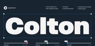 HD Colton font family by HyperDeluxe