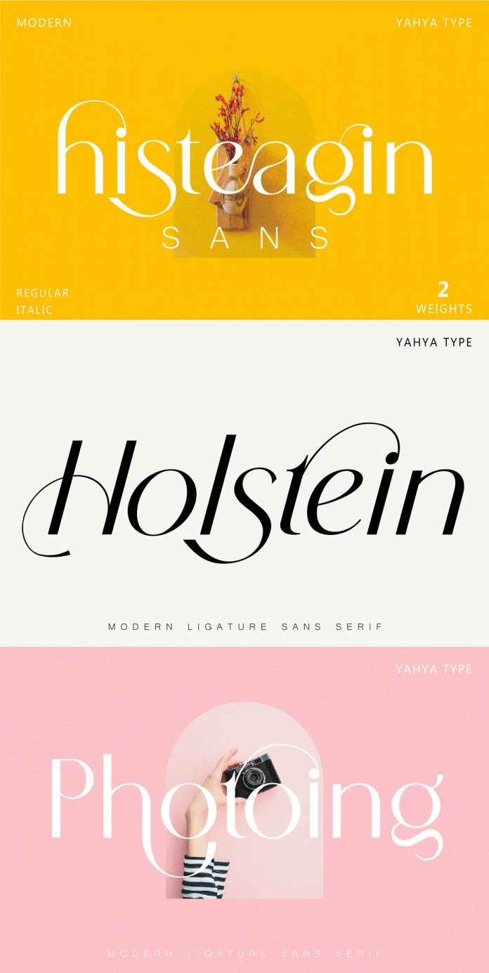 Histeagin Sans Font by Yahya Type
