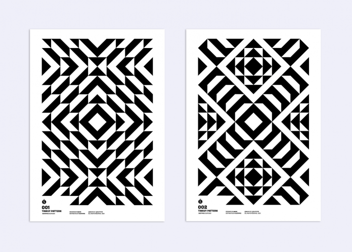Tinkuy Patterns Posters by Amuki Estudio