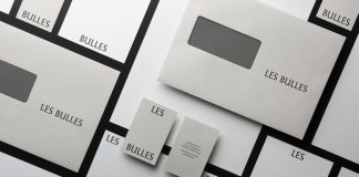 LES BULLES Corporate Identity Design by Studio Marcus Kraft.