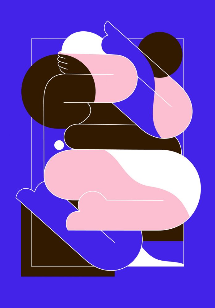 Illustration by Andrea Devia Nuño at Silk Gallery