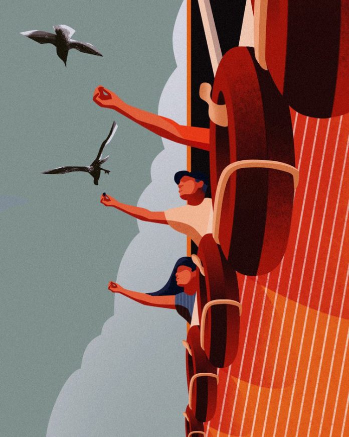 Dreamy illustrations by Domagoj Šokčević