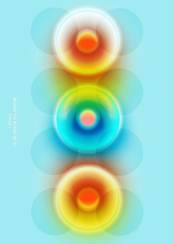 BEHIND THE BLINDS — poster series by Taras L