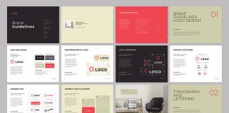 A4 Brand Guidelines Template for Adobe InDesign
