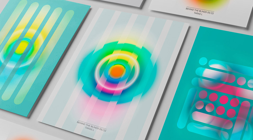 BEHIND THE BLINDS — poster series by Taras L BEHIND THE BLINDS — poster series by Taras L