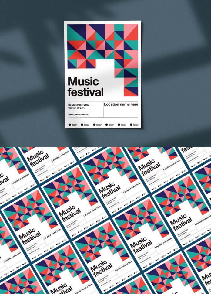 Professional Event Flyer and Poster Template for Adobe Illustrator