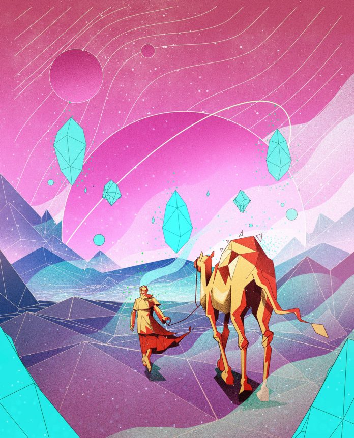 Astral Nomads: personal illustrations by Denis Freitas