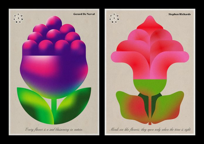 Flowers print series by Mario Carpe
