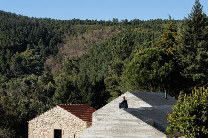 House NaMora, an agricultural property transformed into a modern villa by two architects, Filipe Pina and David Bilo