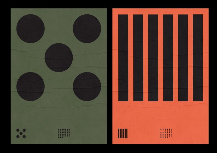 2022 Geometric Calendar Posters