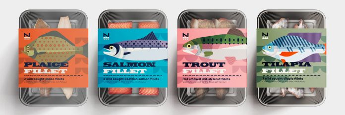 Neptune Fish - fictional branding by Bart De Keyzer