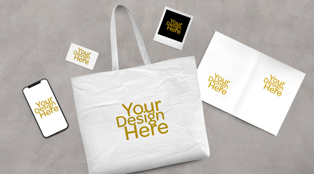 Business Collateral Merchandise Mockup Set Business Collateral Merchandise Mockup Set