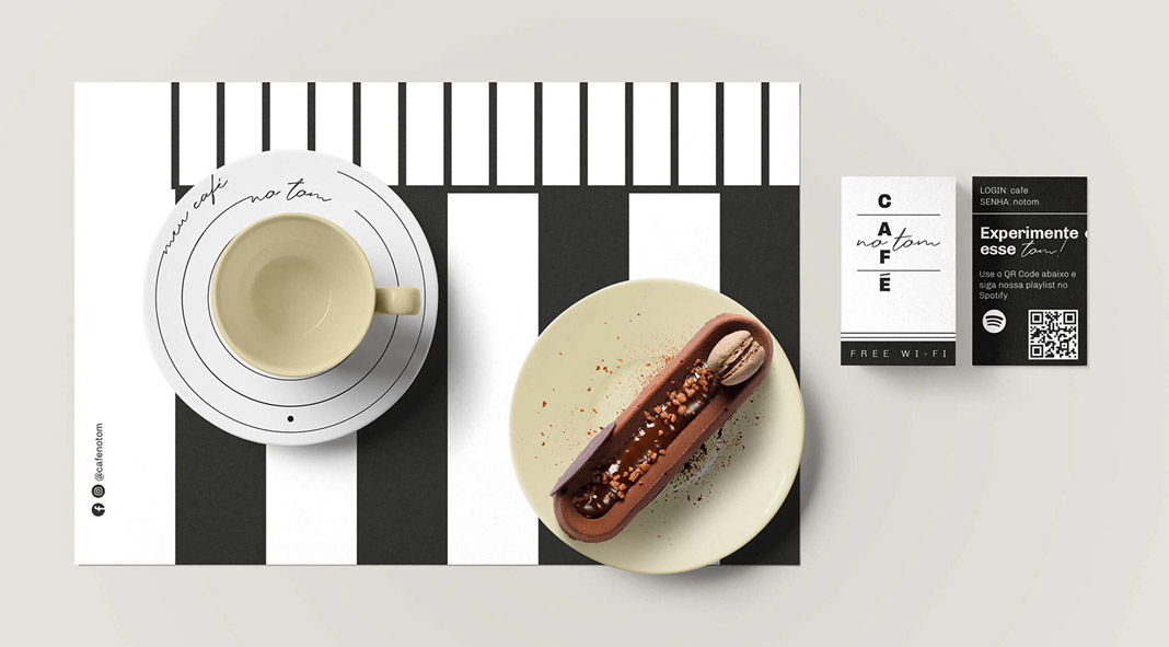 Café no Tom branding by Firmorama Café no Tom branding by Firmorama