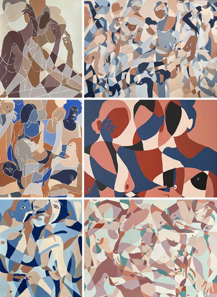 Faustine Badrichani “Multifaceted” Solo Show at The Untitled Space