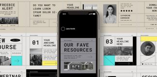 Graphic Social Media Post Templates - Carousel Coach Series