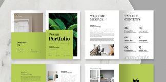 Portfolio Brochure Template for Adobe InDesign