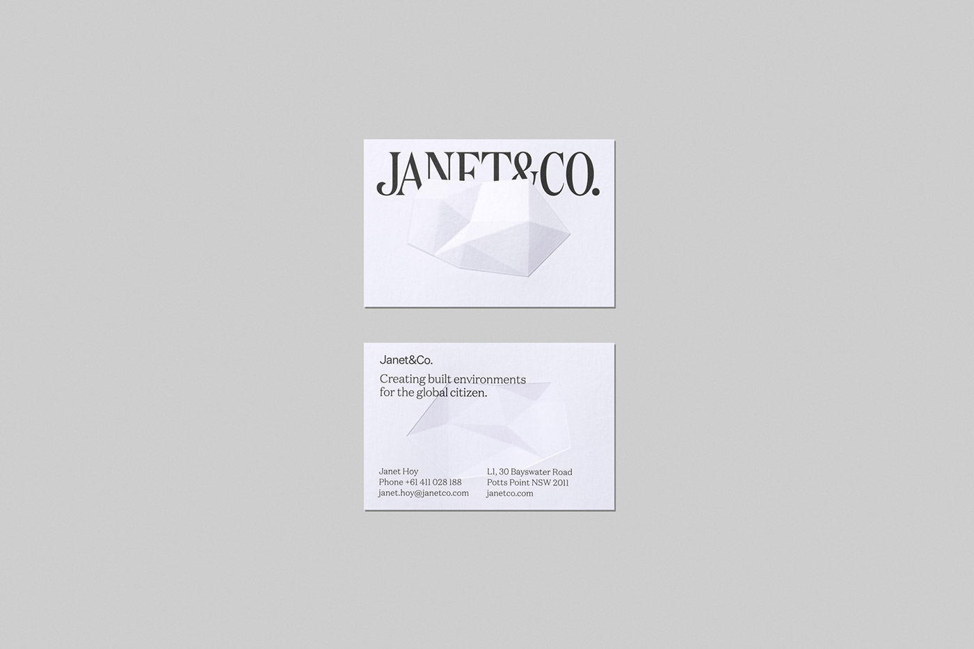 Janet&Co branding by Pop & Pac Studio