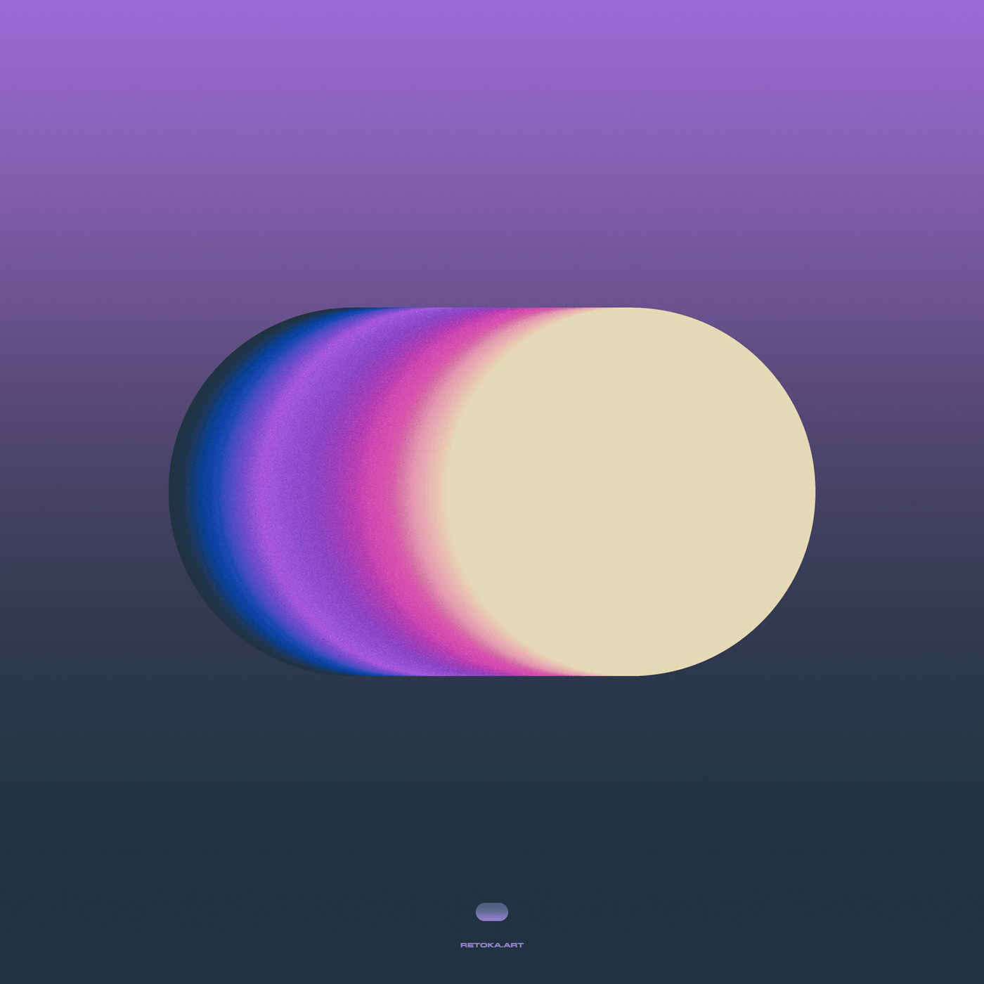 An exercise of shapes, colors and gradients by Retoka