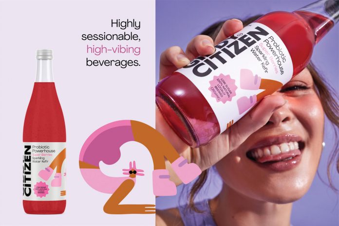 Giddy Citizen branding by Smack Bang