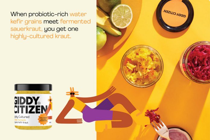 Giddy Citizen branding by Smack Bang