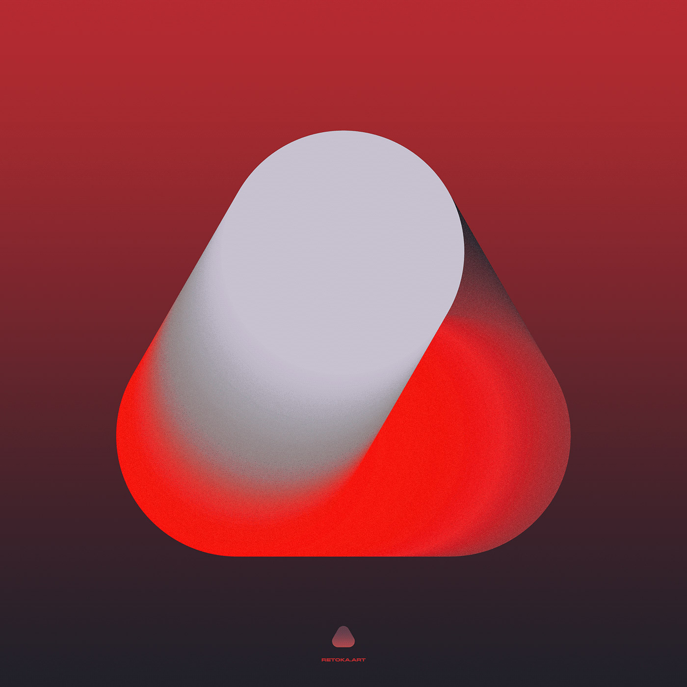 An exercise of shapes, colours and gradients by Retoka