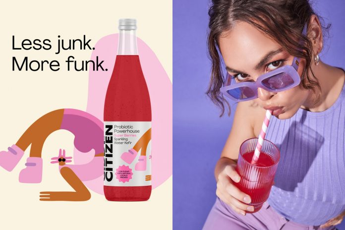 Giddy Citizen branding by Smack Bang
