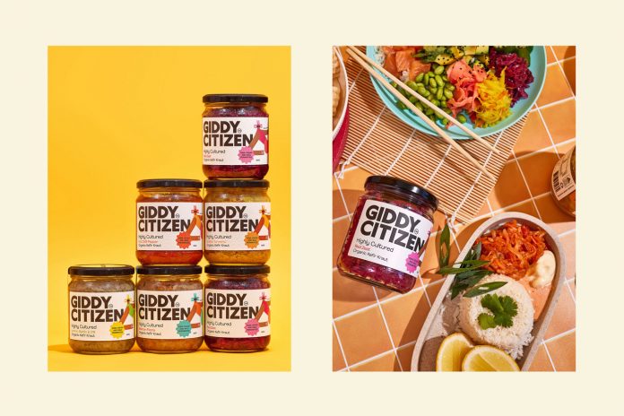 Giddy Citizen branding by Smack Bang