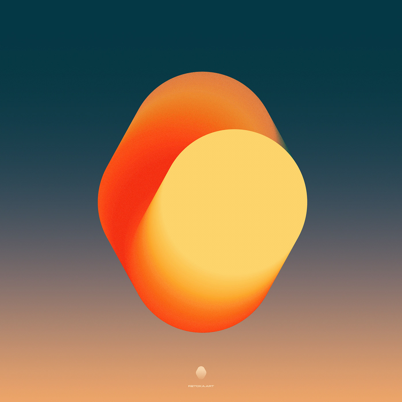 An exercise of shapes, colors and gradients by Retoka