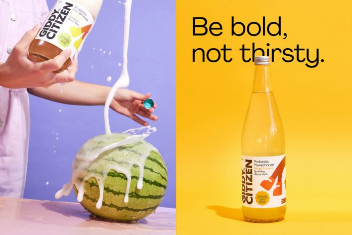 Giddy Citizen branding by Smack Bang