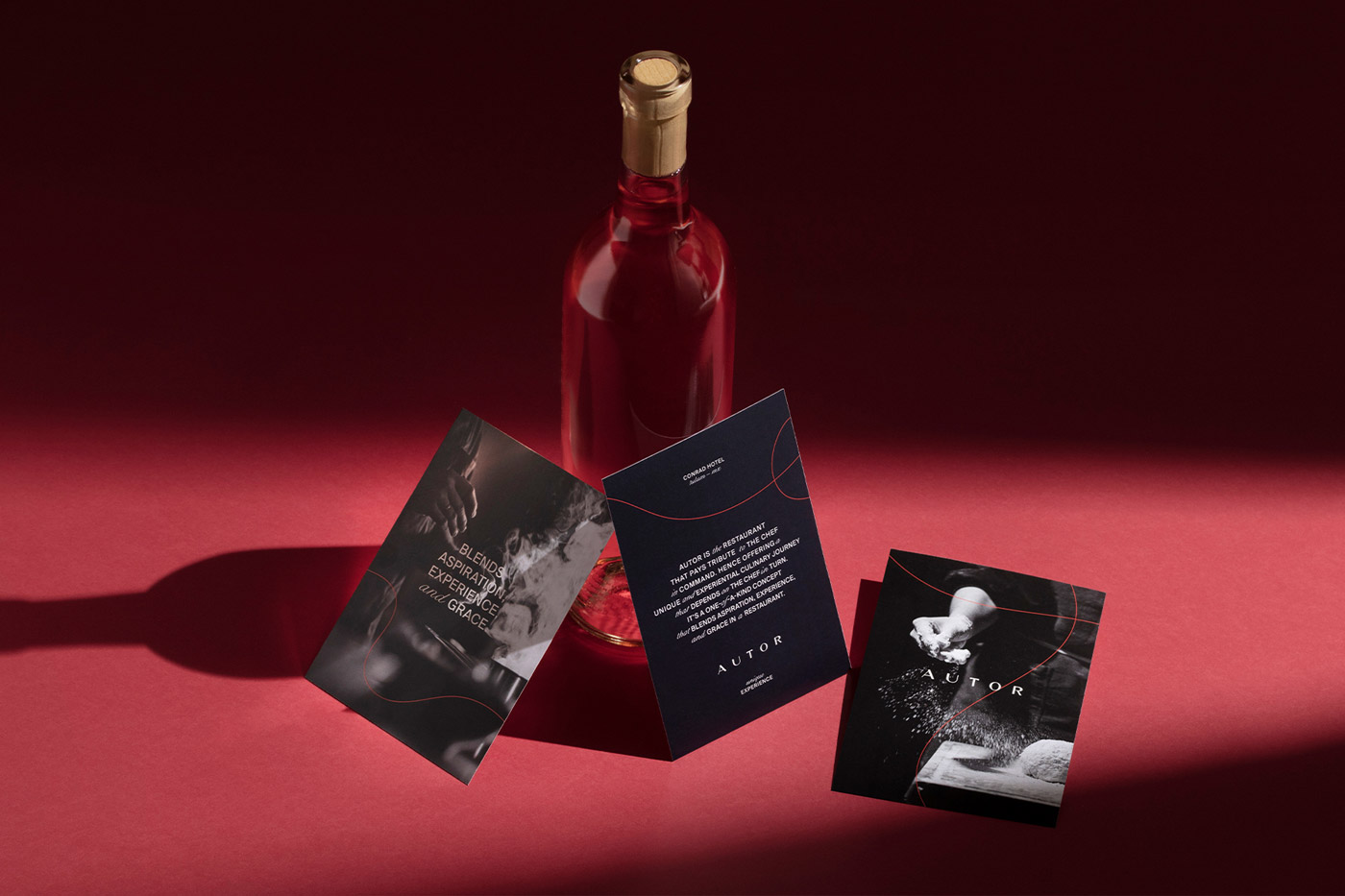 Autor restaurant branding by The Branding People