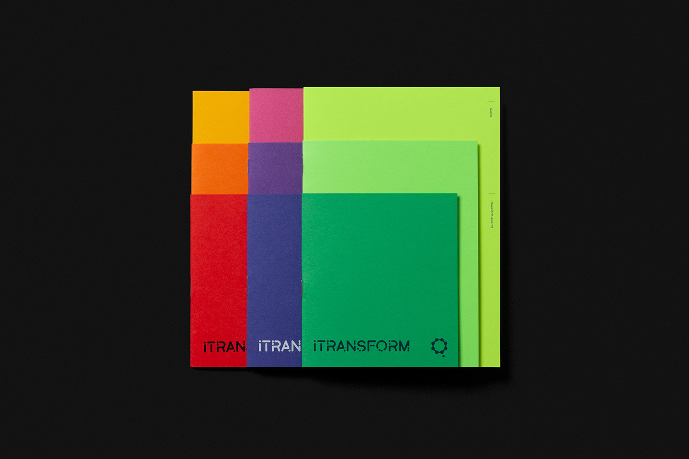 Qenos iTransform branding by Pop & Pac Studio