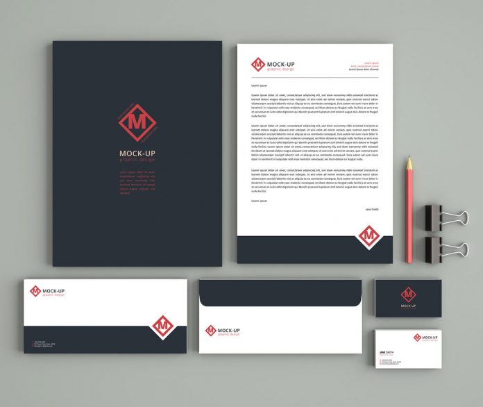 Business Stationery Mockup Set for Adobe Photoshop