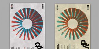 Download this Vector Graphic Retro Poster Template with an Abstract Circle for Adobe Illustrator File