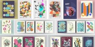 Download graphic poster designs as fully editable vector graphics
