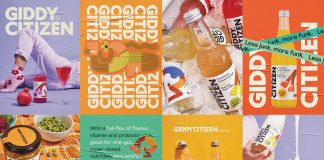 Giddy Citizen branding by Smack Bang