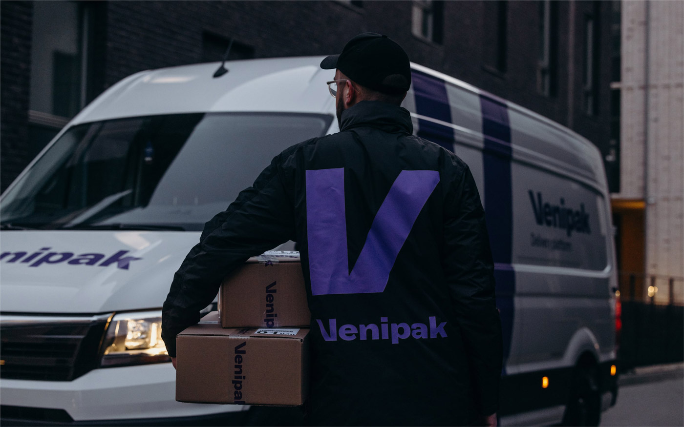 Venipak visual identity by Andstudio