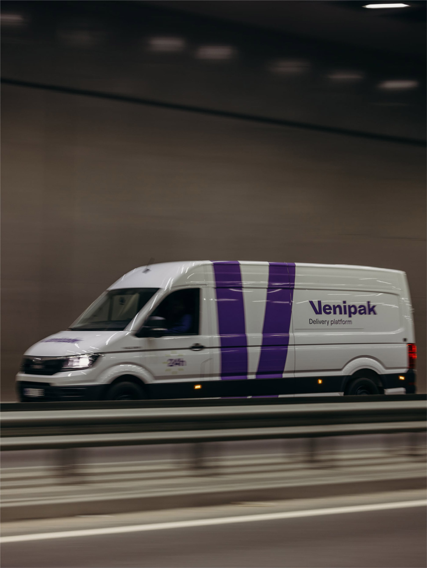 Venipak visual identity by Andstudio