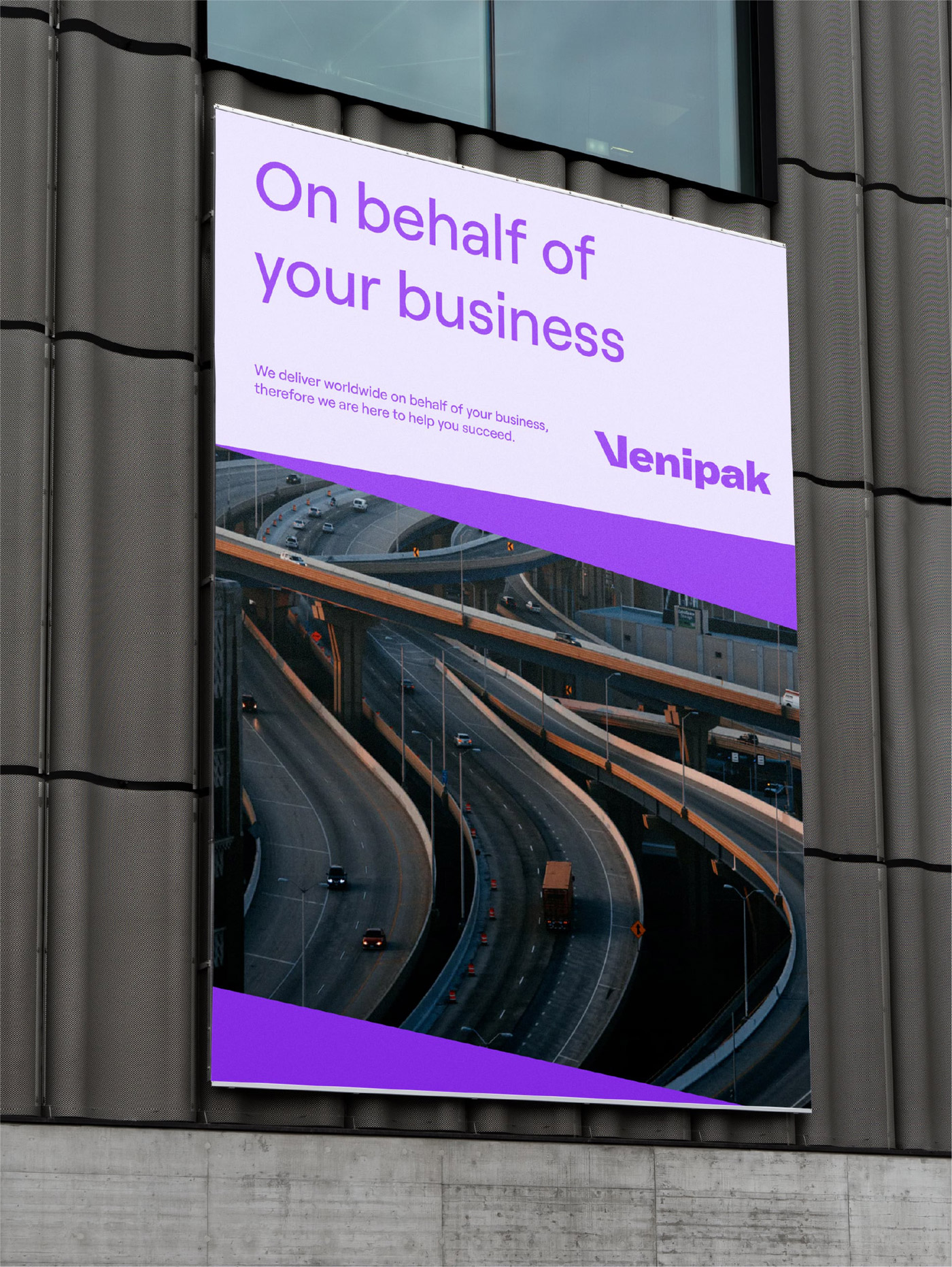 Venipak visual identity by Andstudio