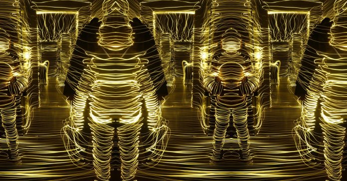 Light art photo by Janne Parviainen
