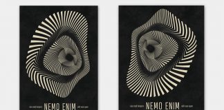 Creative Poster Templates with Distorted Abstract Shapes