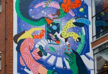 Ustwo collaborates with artist Yukai Du for a mural at its new Shoreditch studio.