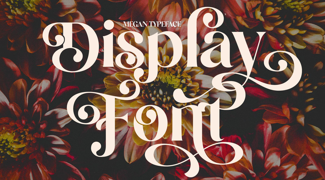Megan Display Font by Sansakerta Megan Display Font by Sansakerta